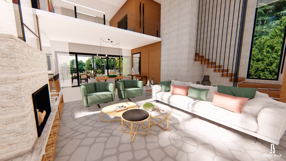 Residência J.L.D — Interiores - Imagem 4