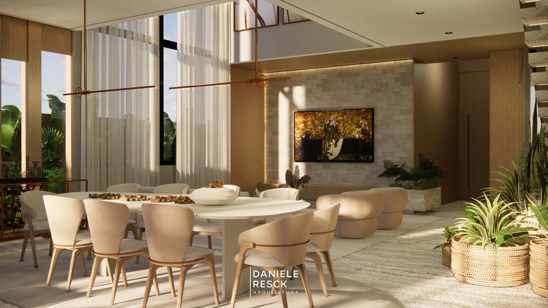 Residência T.V — Interiores - Imagem 9